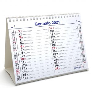 calendario 2021 tavolo olandese santi lune 3 mesi scrivania ufficio appunti