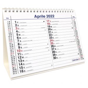 calendario 2022 tavolo santi e lune olandese 12 mesi tavolo