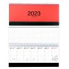 agenda 2023 settimanale planner planning tavolo ufficio lavoro ore santi settimane lune calendari it rossa