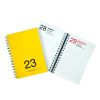 agenda giornaliera 2023 365 giorni arancio chiaro calendari it