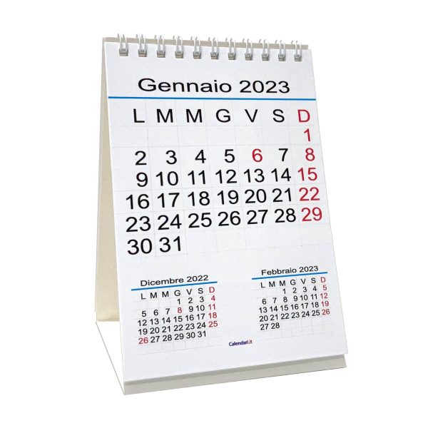 calendario 2023 tavolo numeri grande scrivania ufficio calendari it