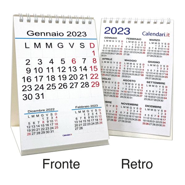 calendario 2023 tavolo numeri grandi ufficio casa lavoro calendari it