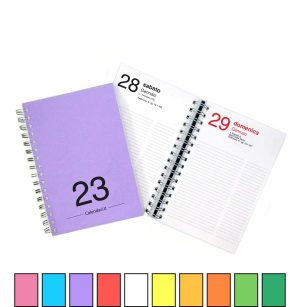 tutto agenda giornaliera 2023 365 giorni tutti i colori calendari it