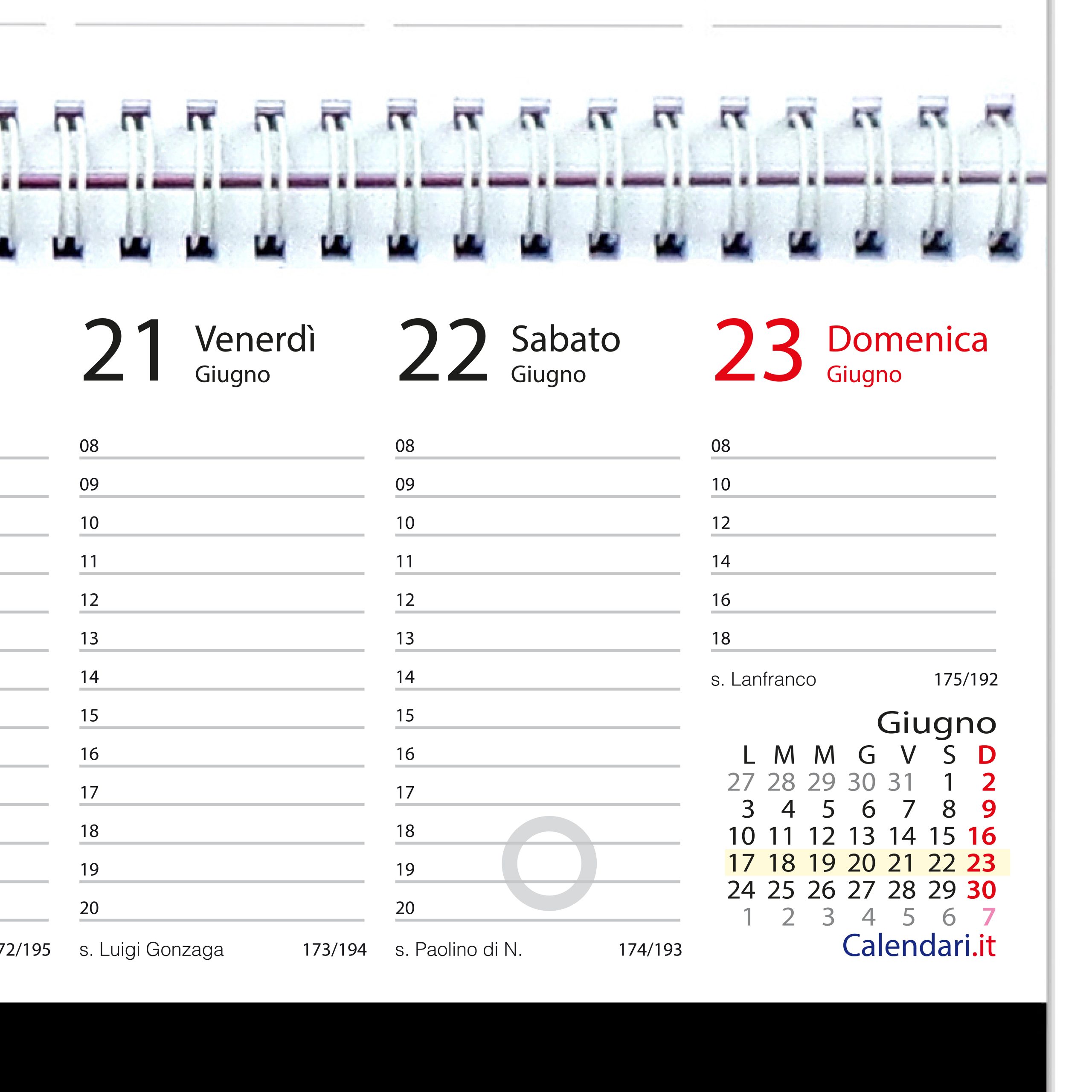 2024 FACILE VISTA Agenda Settimanale Calendario Con 5 Colonne EUR 7,77 -  PicClick IT