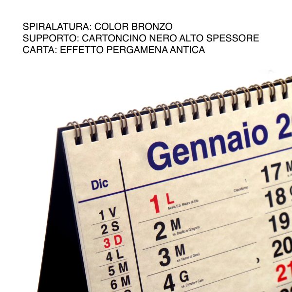 CALENDARIO 2024 DA TAVOLO DELUXE OLANDESE A4 REGALO TAVOLO UFFICIO CASA LAVORO CALENDARI IT