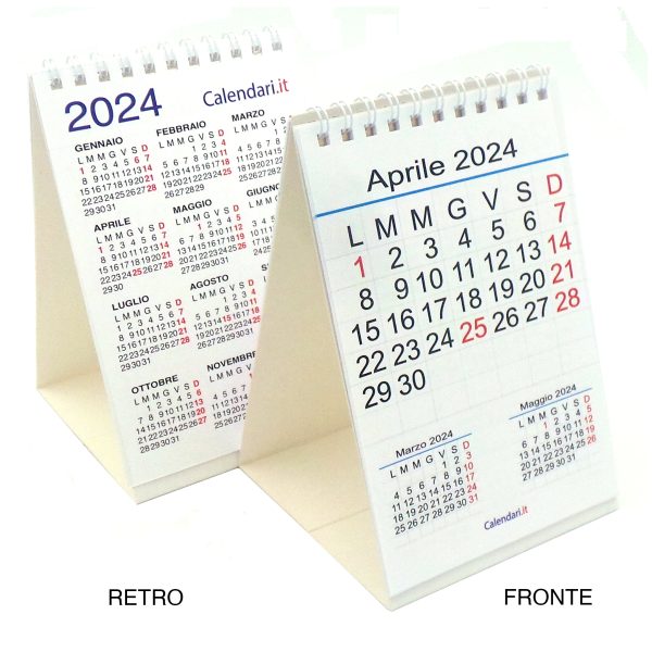 calendario 2024 da tavolo numeri grandi piccolo scrivania calendari it