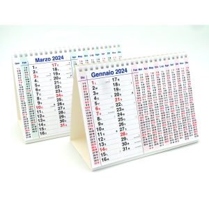 calendario 2024 tavolo scrivania mini planner 12 mesi modello olandese calendari it appunti casa lavoro ufficio