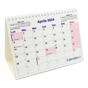 Calendario 2024 Famiglia color - cm. 29 x 42 c/spirale