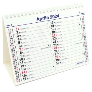 calendario 2024 tavolo santi line scrivania ufficio appunti calendari it