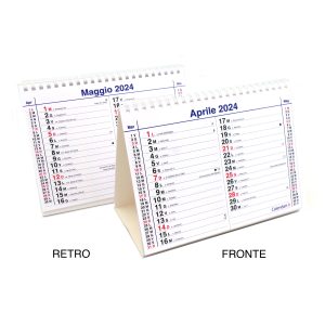 calendario 2024 tavolo santi line scrivania ufficio appunti calendari it